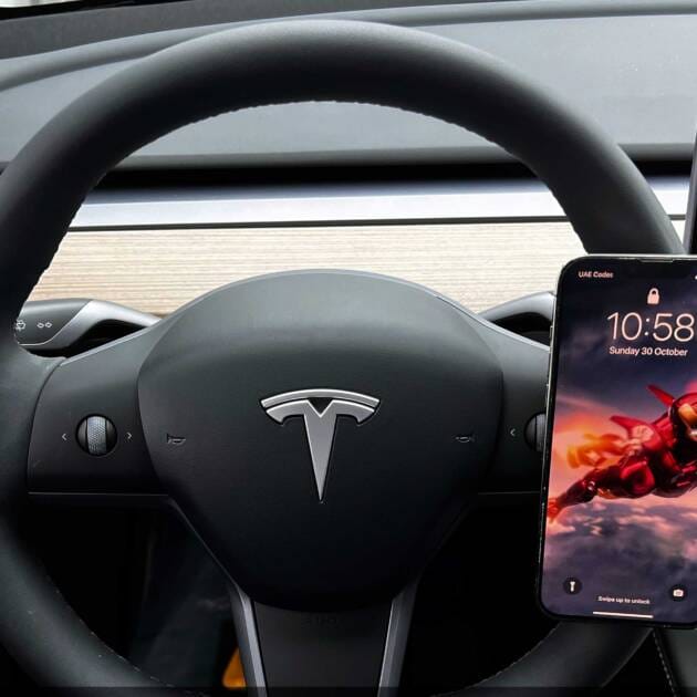 Steering Wheel Weight Bosster for Autopilot & Phone Holder